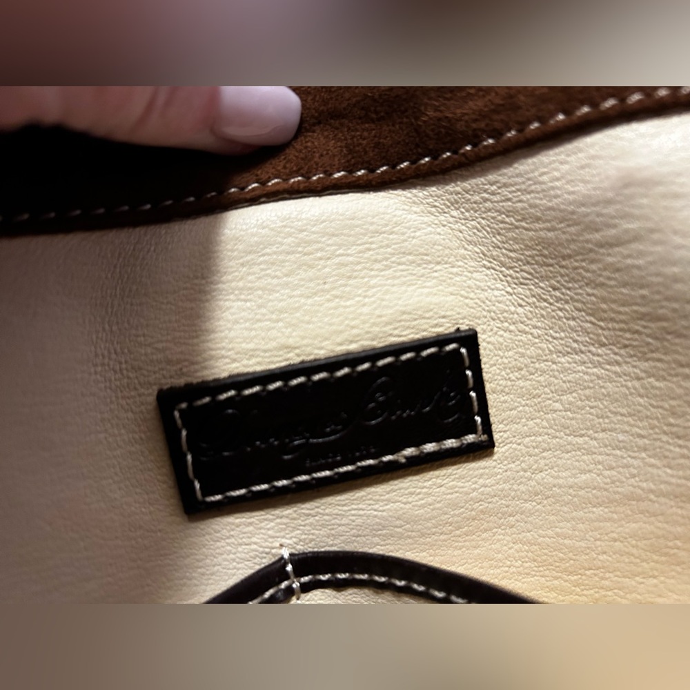 Dooney Bourke Toscana Florentine somed satchel, ESPRESSO, comes with dust bag - Picture 5 of 10